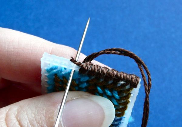 How to Make a Needlepoint Pendant (Yes! With Plastic Canvas